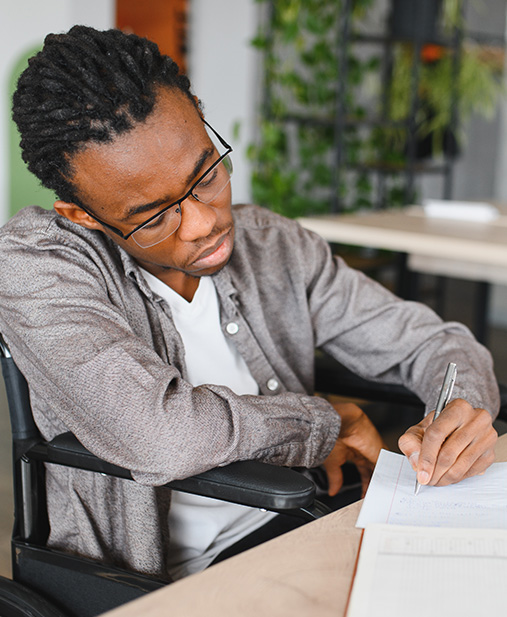 logo for Skills for Care representing essential skills for five key areas of care services